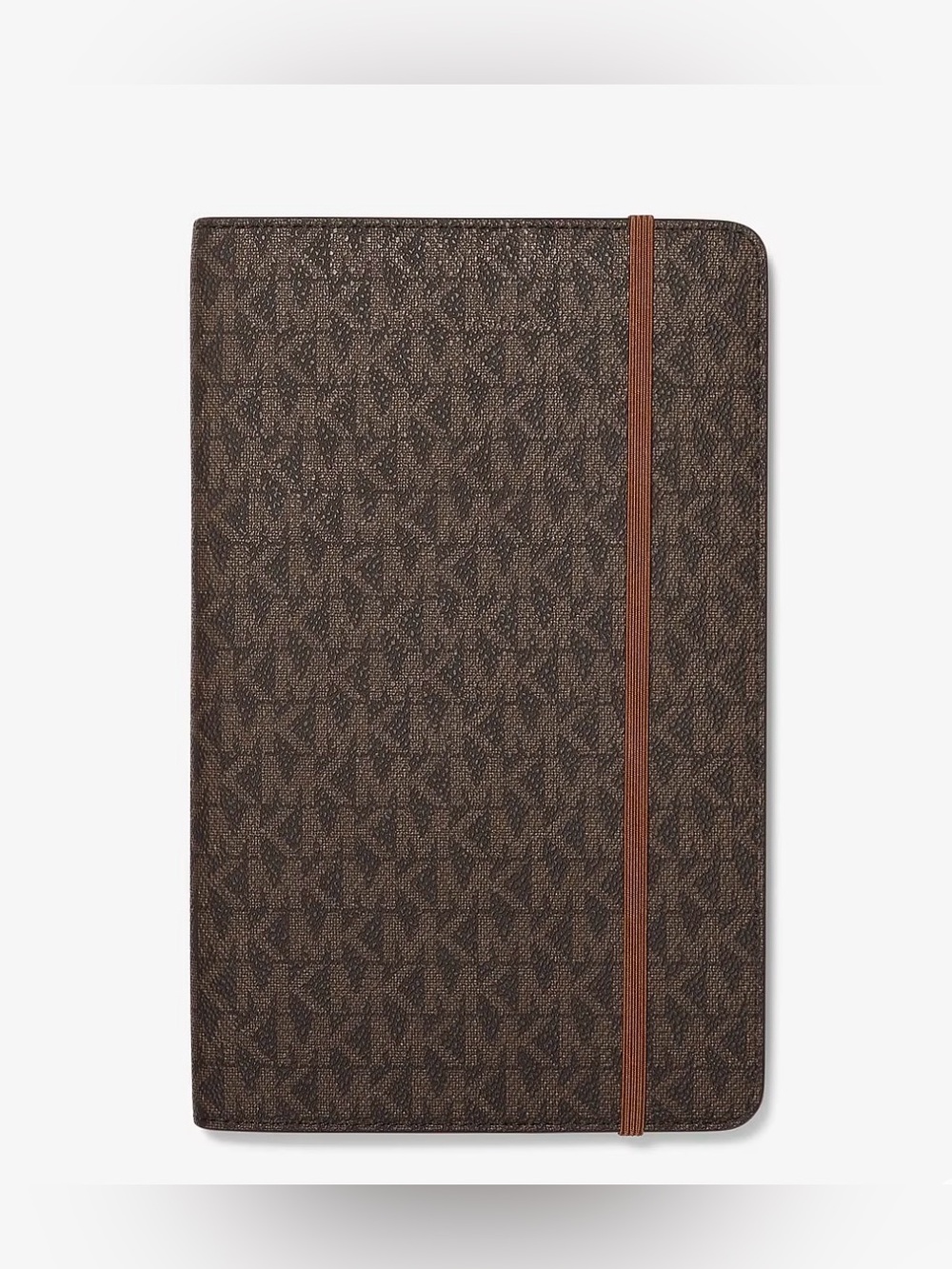 Michael Kors Medium Signature Logo Notebook - Classic Brown Monogram
